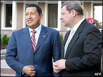 Чавеса зустрів Сергєй Сідорський, голова білоруського уряду