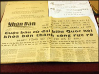 Báo Nhân dân viết về bầu cử Quốc hội khóa IV