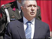 O presidente turco Ahmet Necdet Sezer