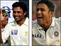 दानिश कनेरिया और अनिल कुंबले