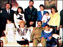 सद्दाम का परिवार