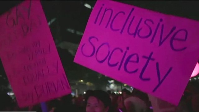 新加坡同志喊話