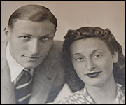 Norman and Mullie Borrett in the 1940s 
