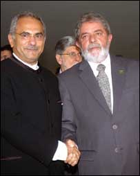 José Ramos Horta e Lula. Foto: José Cruz/ABr