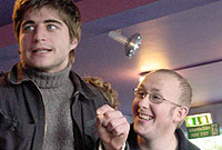 Cast Pantomeim Felinfach yn ymarfer (2004)