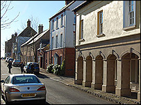 Poundbury Village - the square
