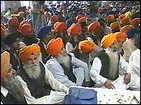 سکھ کنونشن کا ایک منظر