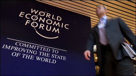 A participant at the World Economic Forum 2010, Davos