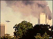 सितंबर 2001 में विश्व व्यापार केंद्र पर हमला