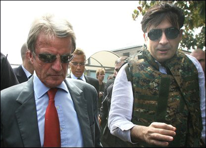 Tổng thống Gruzia thị sát thành phố Gori