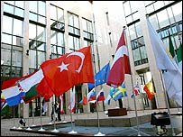 Türkiye ve AB üyelerinin bayrakları