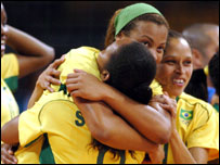 Seleção feminina de vôlei (Foto: Washington Alves/COB)