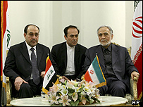 نوری المالکی و پرویز داوودی