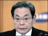 सैमसंग के चेयरमैन