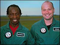 Zeron Gibson (esq) e Mike Leahy