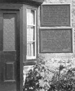 Plaques in Scrooby
