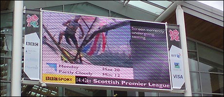 Big Screen on Chapelfield Plain, Norwich
