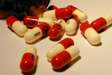 Antibiotic tablets