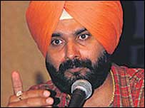 نوجوت سنگھ سدھو