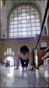 Católico reza em Aparecida