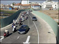 Một phần dự án Đại lộ Đông Tây - ảnh Tuổi Trẻ