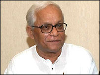 مغربی بنگال کے وزیراعلیٰ بدھ دیو بھٹہ چاریہ 