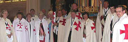 A gathering of Knights Templar