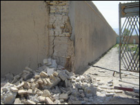 محل يکی از انفجار ها