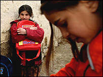 دانش آموز افغان