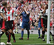 Paul Jones  saves the penalty