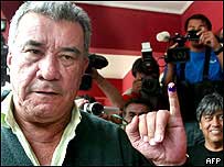 O governador de Pando, Leopoldo Fernández