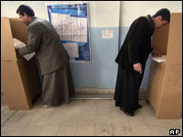 Người dân bỏ phiếu tại Iraq