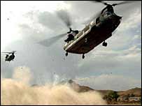 هلی کوپترهای آمریکایی در افغانستان (آرشیو)