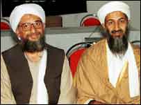 اسامہ بن لادن اور ایمن الزواہری