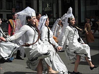 جشن نوروزی ایرانیان در خیابان های نیویورک