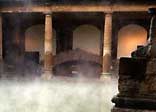 Modern bathing establishment, built on the site of the Roman baths-temple complex at Bath (Aquae Sulis)