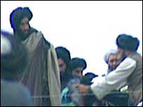 تصوير تلويزيونی منسوب به ملا عمر رهبر طالبان