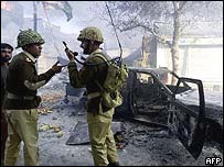 سوئی میں فوج کا پہرہ