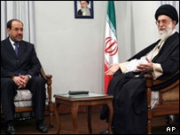 نوری المالکی در تهران با مقام های ایران دیدار کرده است