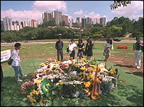 Túmulo de Ayrton Senna, em São Paulo