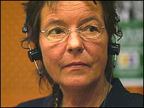 آنجليکا بی ير، عضو پارلمان اروپا (عکس از سايت پارلمان اروپا)