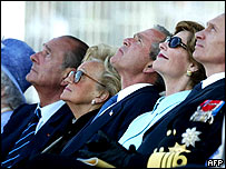 Các lãnh đạo Âu châu và Hoa Kỳ tại Normandy gần đây