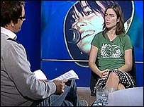 Catherine Feeny at BBC Norfolk webTV