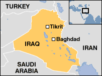 Mapa de Tikrit