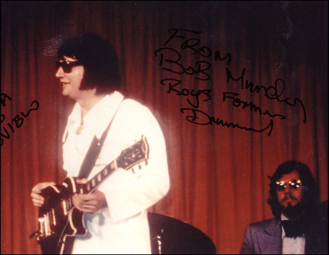 Roy Orbison (L) and Bob Mundy (R), 1970s