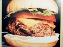 ساندويچ برگر