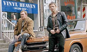Philip Glenister and John Simm in Life on Mars