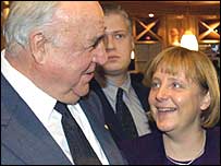 مرکل و هلموت کهل