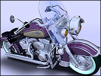 Virtual Harley Davidson © Greg Harris