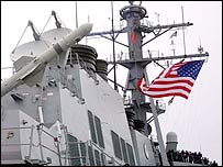 अमरीकी नौसेना का जहाज़